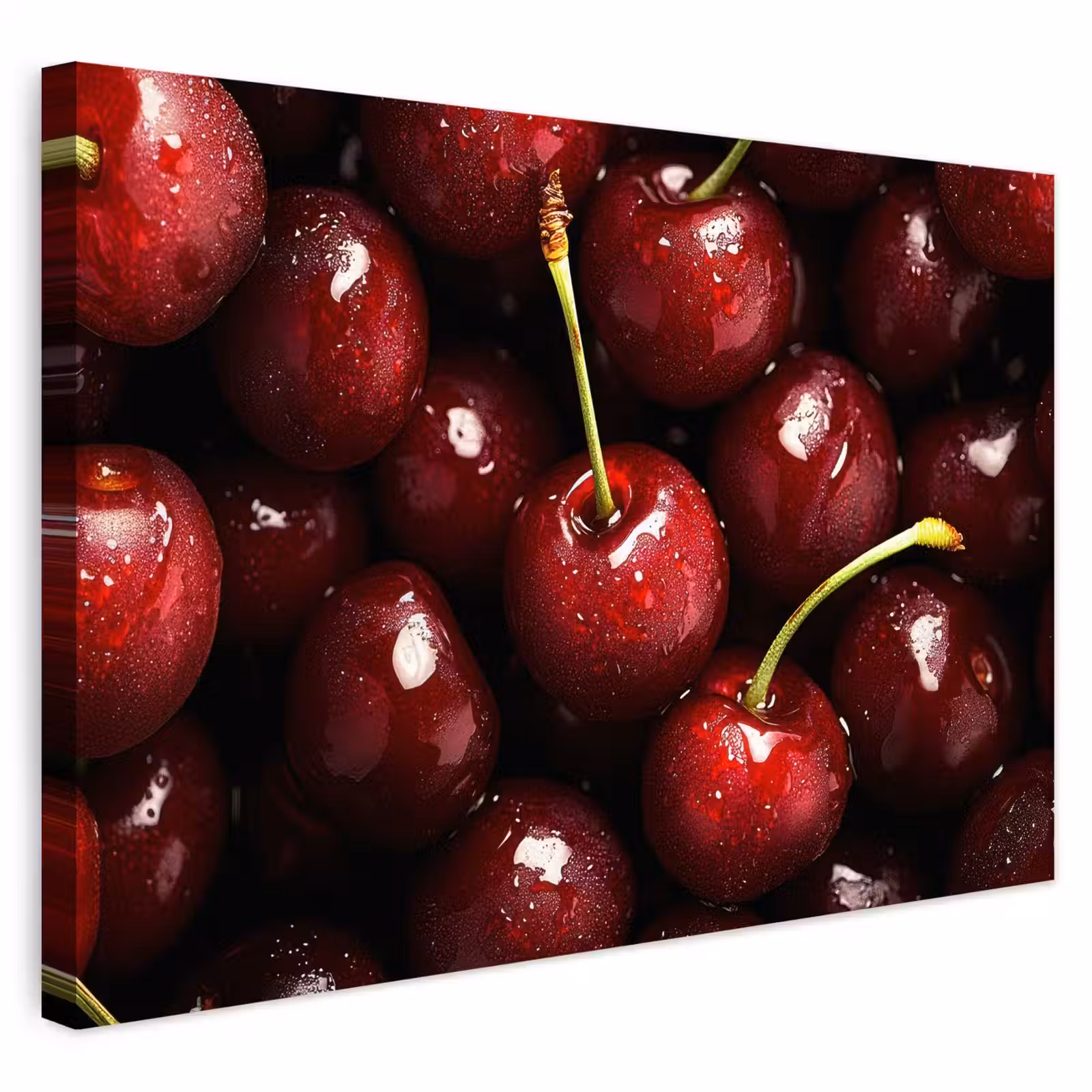 Buiten canvas - Rood - Fruit - Kersen — 1