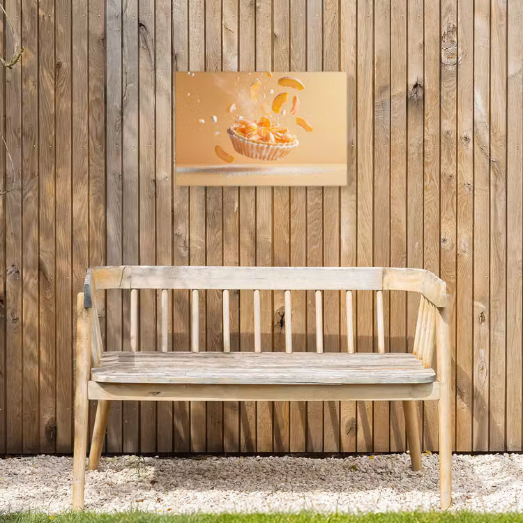 Buiten canvas - Peach - Eten - Taart - Oranje — 3