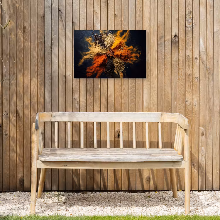 Buiten canvas - Specerijen - Explosie - Oranje — 3