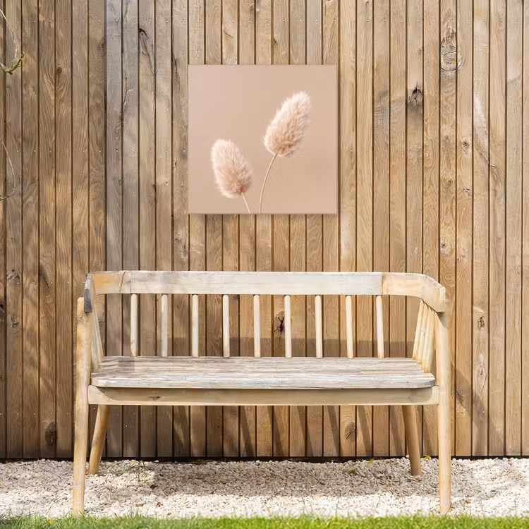 Buiten canvas - Pampas pluimen - Beige - Planten — 3