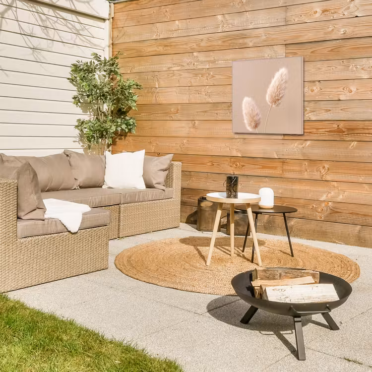 Buiten canvas - Pampas pluimen - Beige - Planten — 5