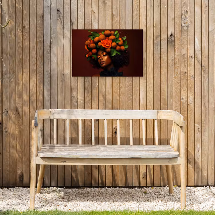 Buiten canvas - Vrouw - lychee - exotisch — 3