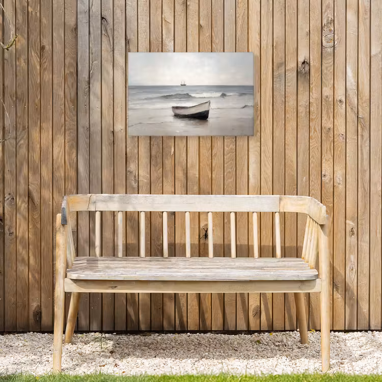 Buiten canvas - Roeiboot - Zee - Horizon — 3