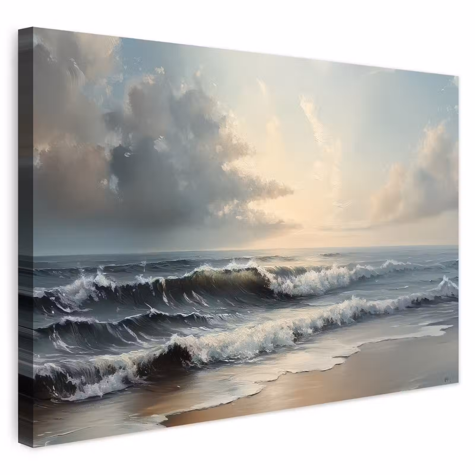 Buiten canvas - Strand - Zee - Zonsondergang — 1