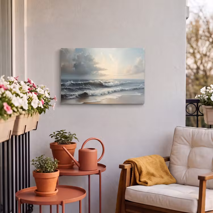 Buiten canvas - Strand - Zee - Zonsondergang — 4