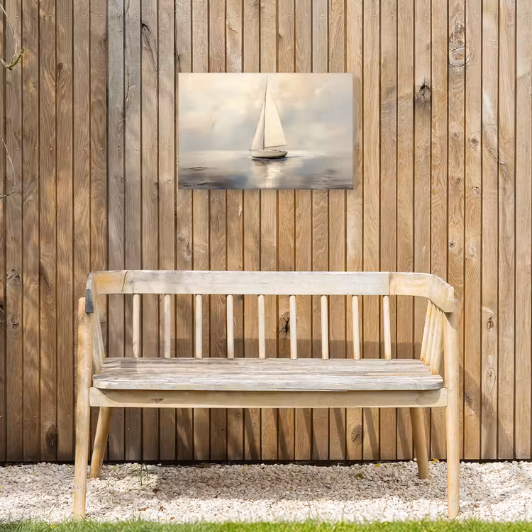 Buiten canvas - Zeilschip - Zee - Bewolkt — 3