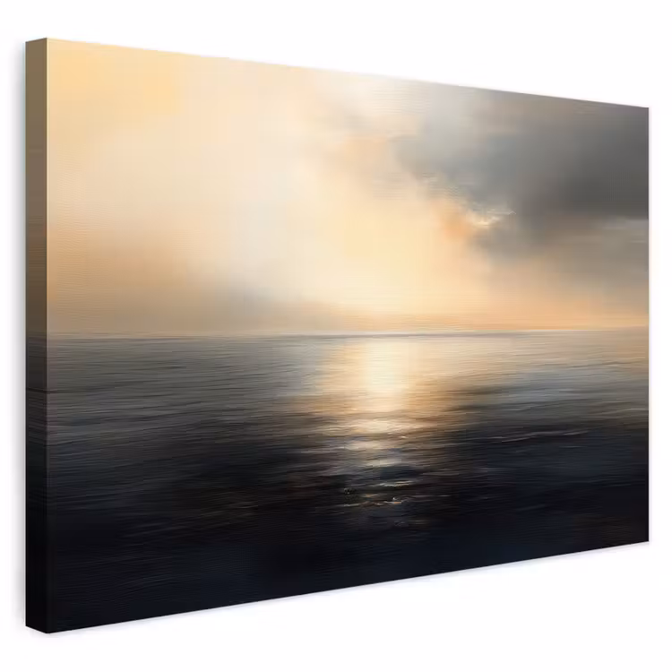 Buiten canvas - Zon - Horizon - Zee — 1