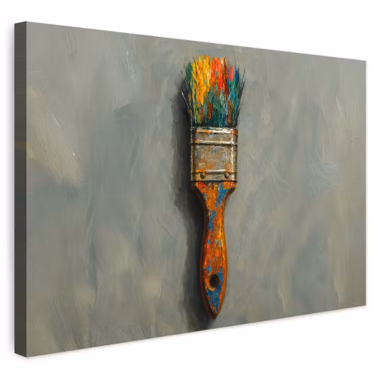 Buiten canvas - Verf - Kwast - Schilderij — 1