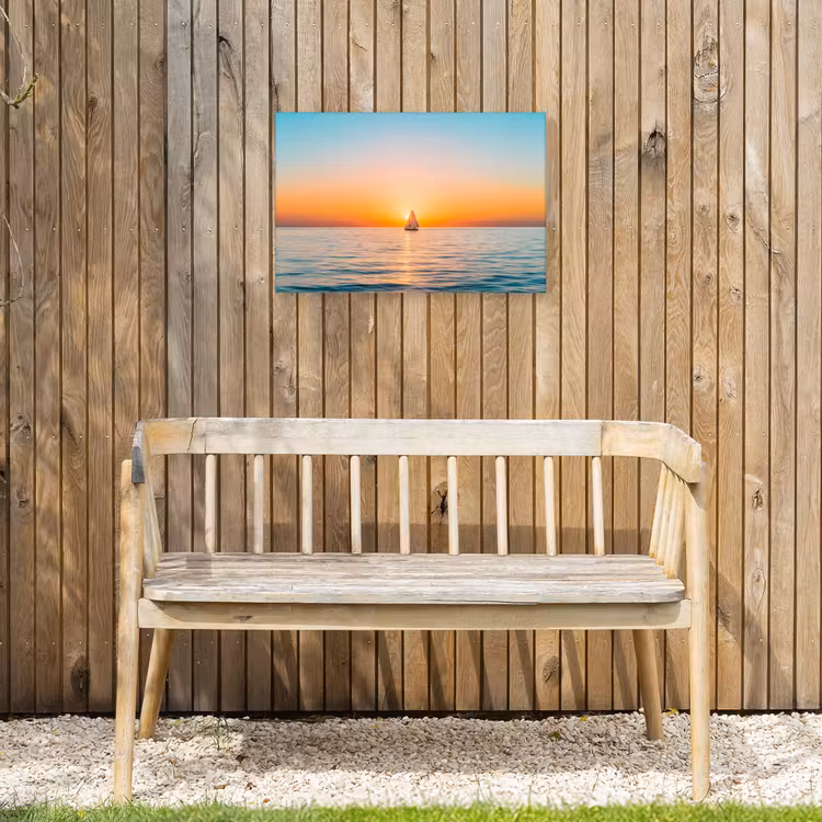 Buiten canvas - Zee - Zeilboot - Zonsondergang — 3