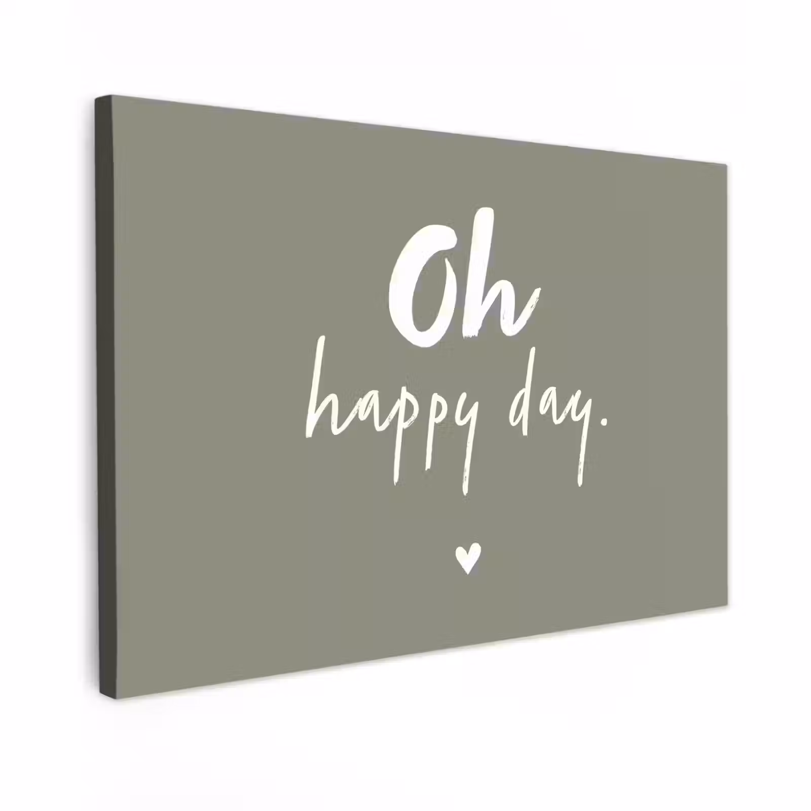 Buiten canvas - Oh happy day - Quotes - Tekst - Zomer — 1