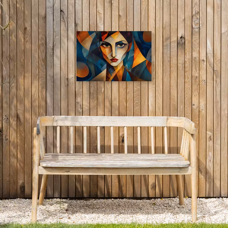 Buiten canvas - Portret - Abstract - Vormen — 3