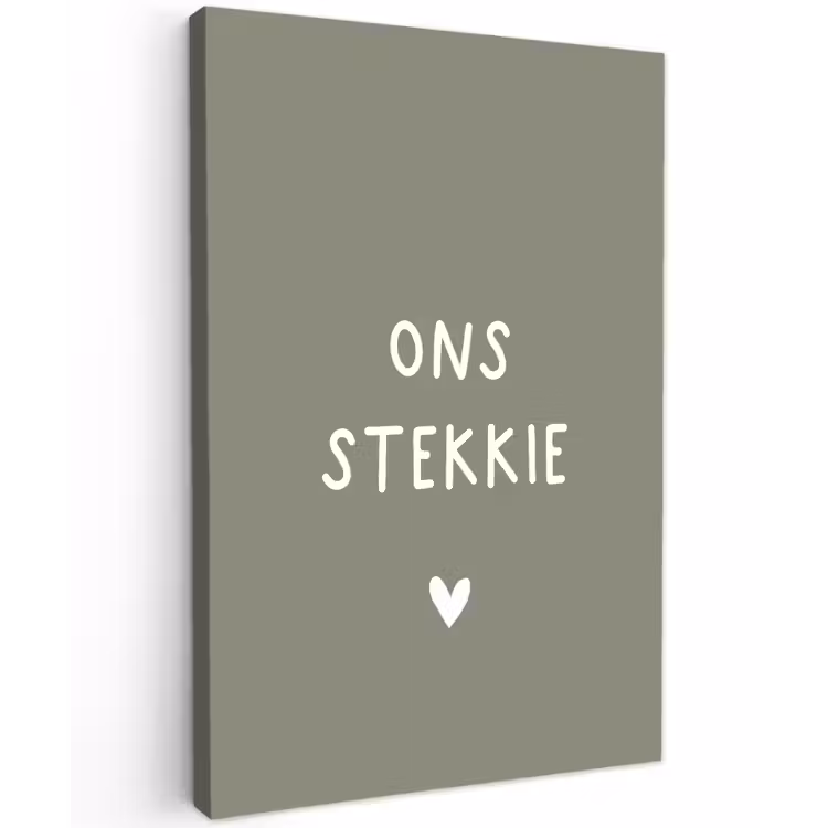 Buiten canvas - onsstekkie-groen — 1