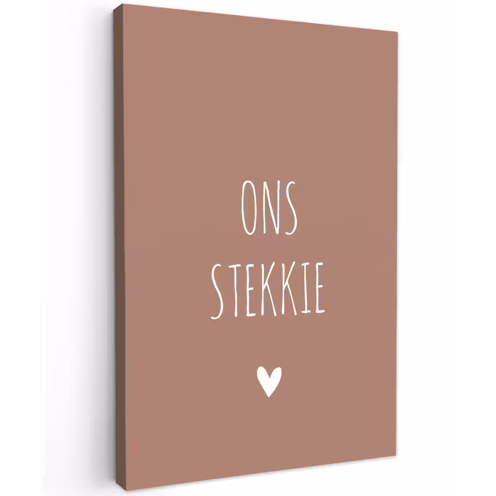 Buiten canvas - Quotes - Ons stekkie - Spreuken — 1