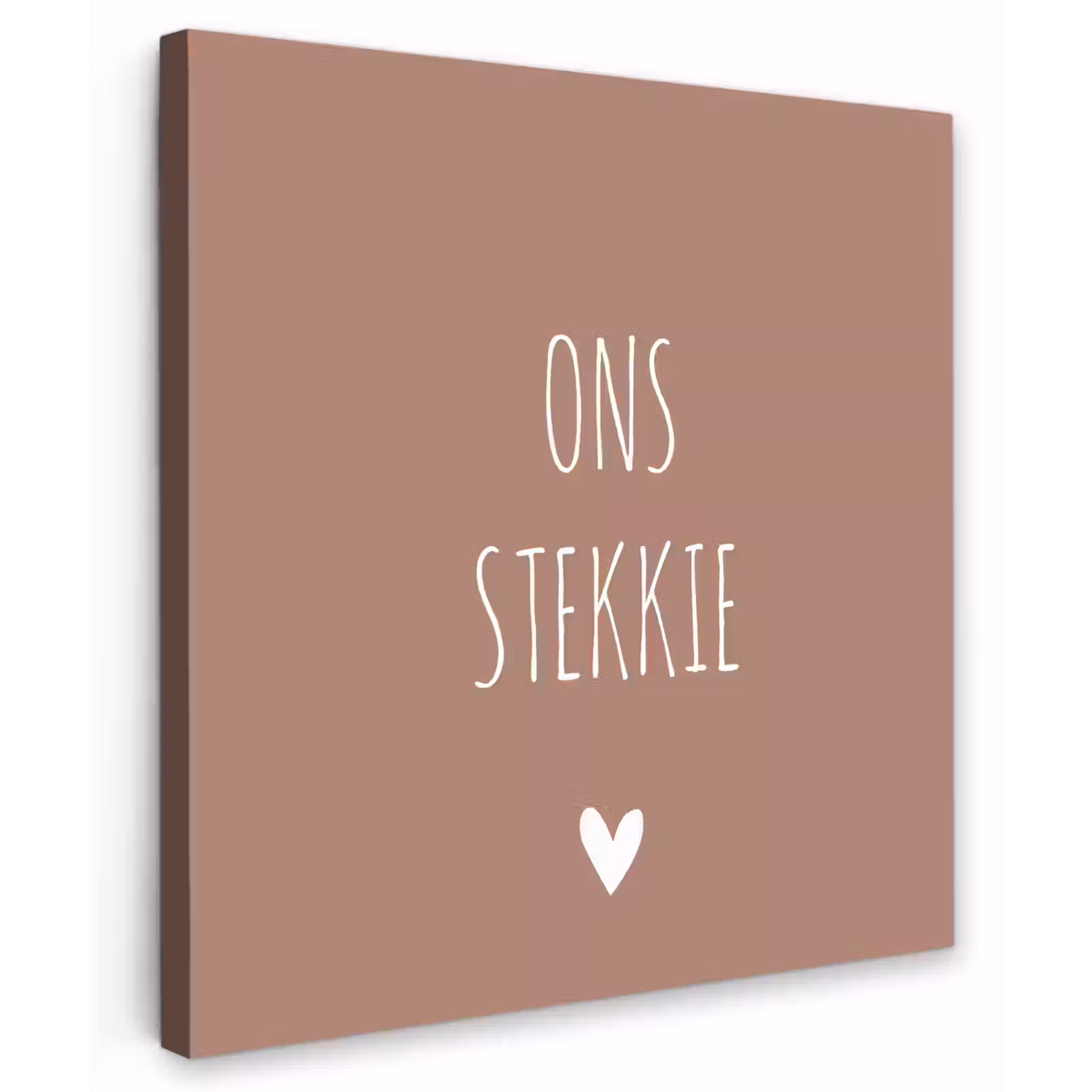 Buiten canvas - Spreuken - Ons stekkie - Quotes — 1