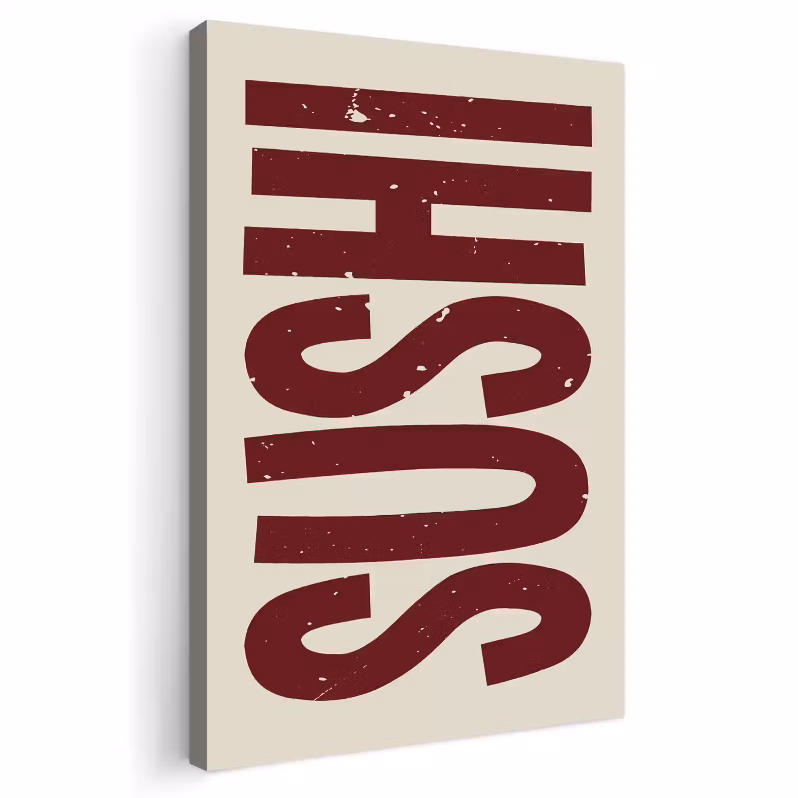 Buiten canvas - Sushi - Rood - Japandi - Decoratie — 1