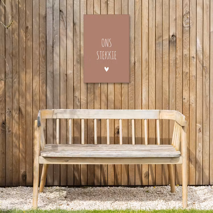Buiten canvas - Quotes - Ons stekkie - Spreuken — 3
