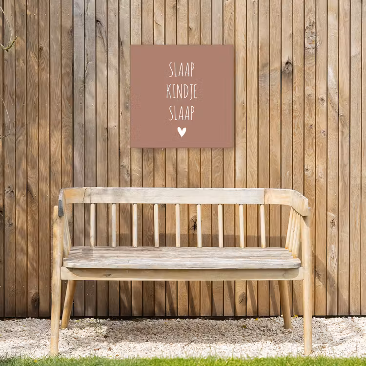 Buiten canvas - Slaap kindje slaap - Quotes - Spreuken — 3
