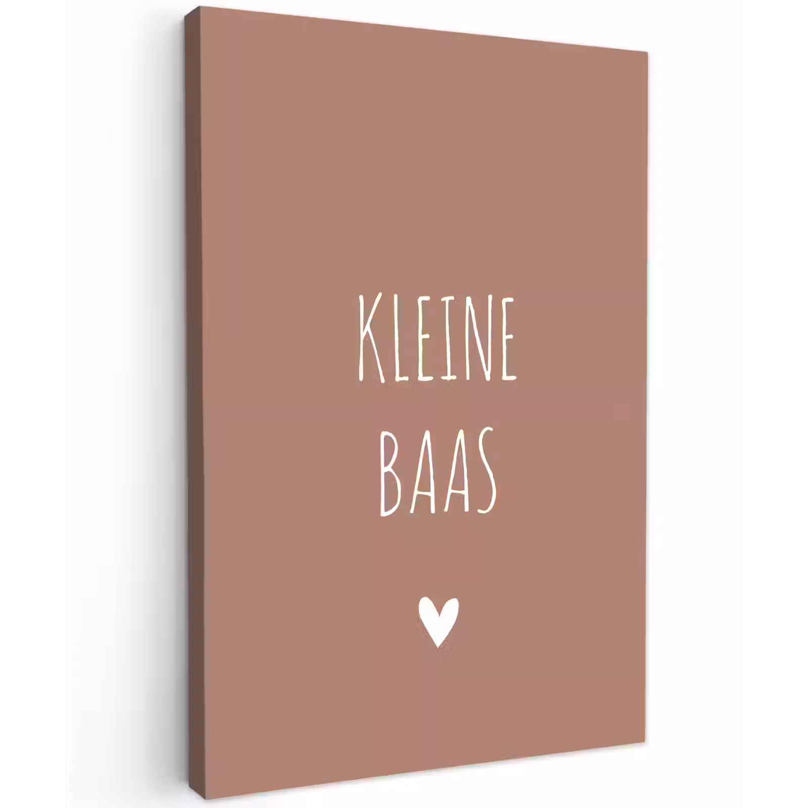 Buiten canvas - Spreuken - Kleine baas - Quotes — 1