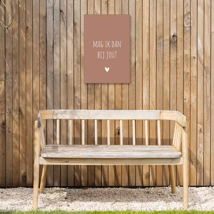 Buiten canvas - Mag ik dan bij jou - Quotes - Spreuken - Claudia de Breij — 3