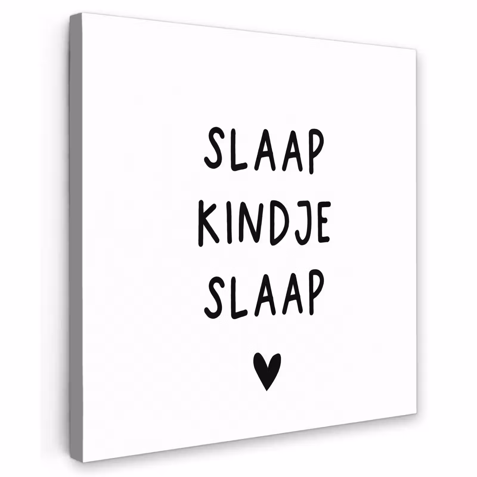 Buiten canvas - Spreuken - Quotes - Slaap kindje slaap — 1