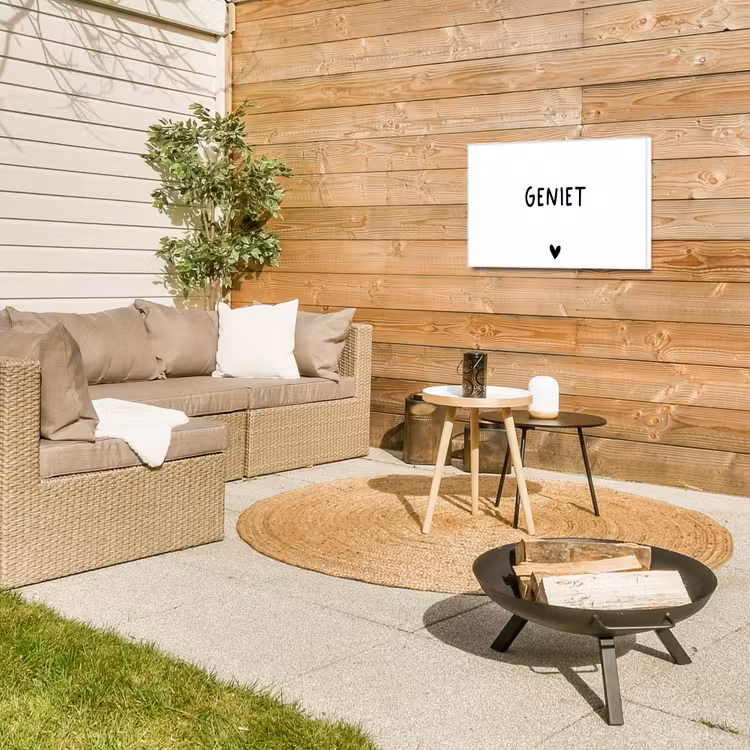 Buiten canvas - Quotes - Geniet - Spreuken — 5
