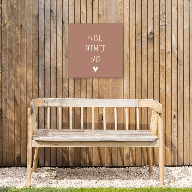 Buiten canvas - Quotes - Spreuken - Huisje boompje beestje — 3
