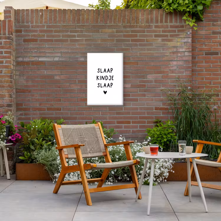 Buiten canvas - Slaap kindje slaap - Spreuken - Quotes — 2