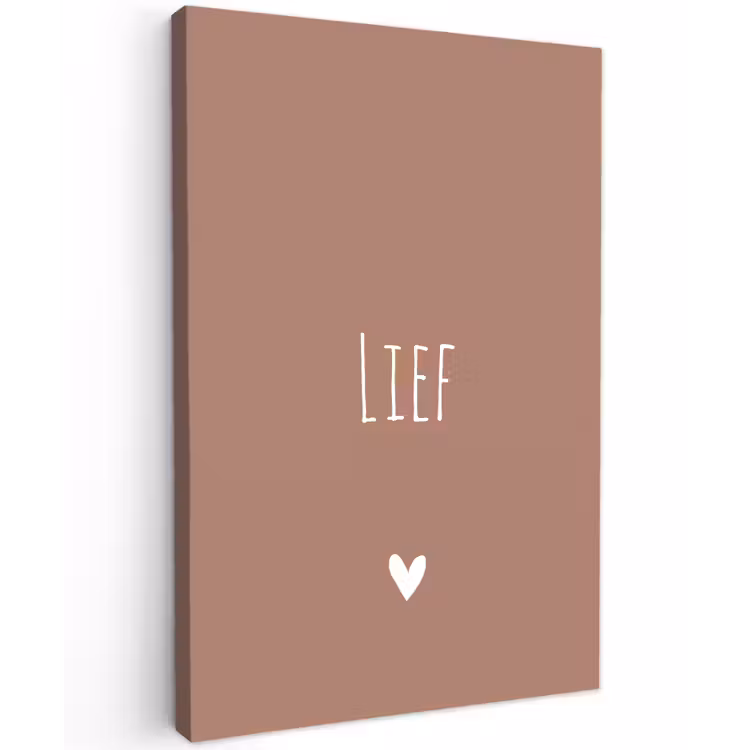 Buiten canvas - Spreuken - Quotes - Lief — 1