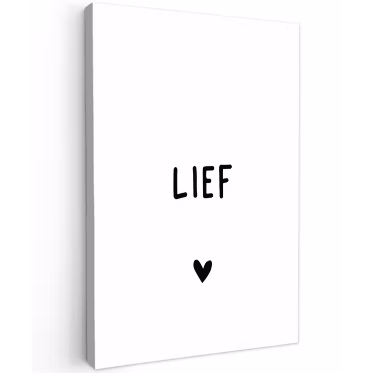Buiten canvas - Quotes - Lief - Spreuken — 1