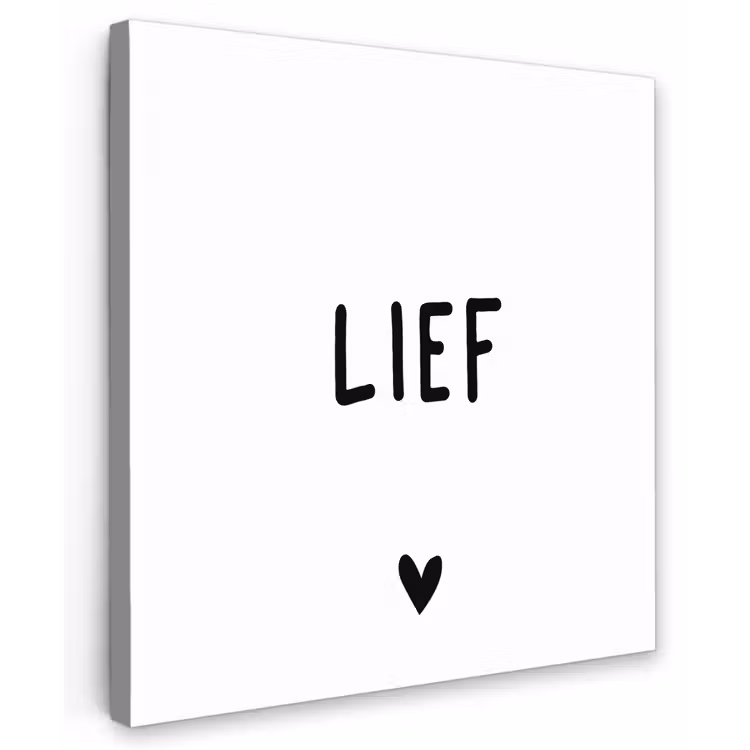 Buiten canvas - Quotes - Lief - Spreuken — 1