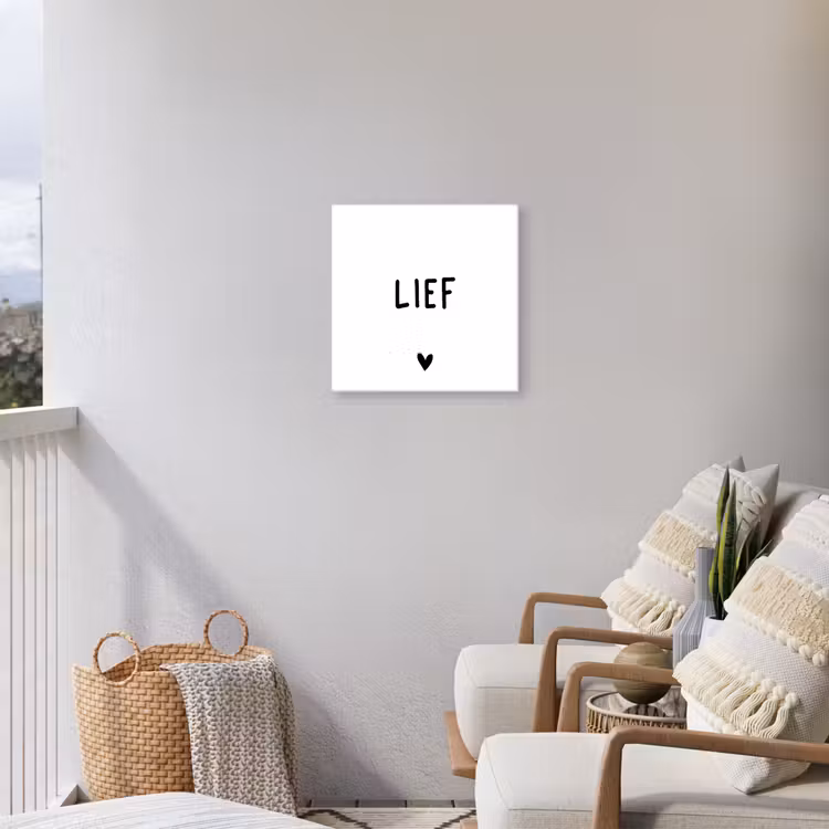 Buiten canvas - Quotes - Lief - Spreuken — 4