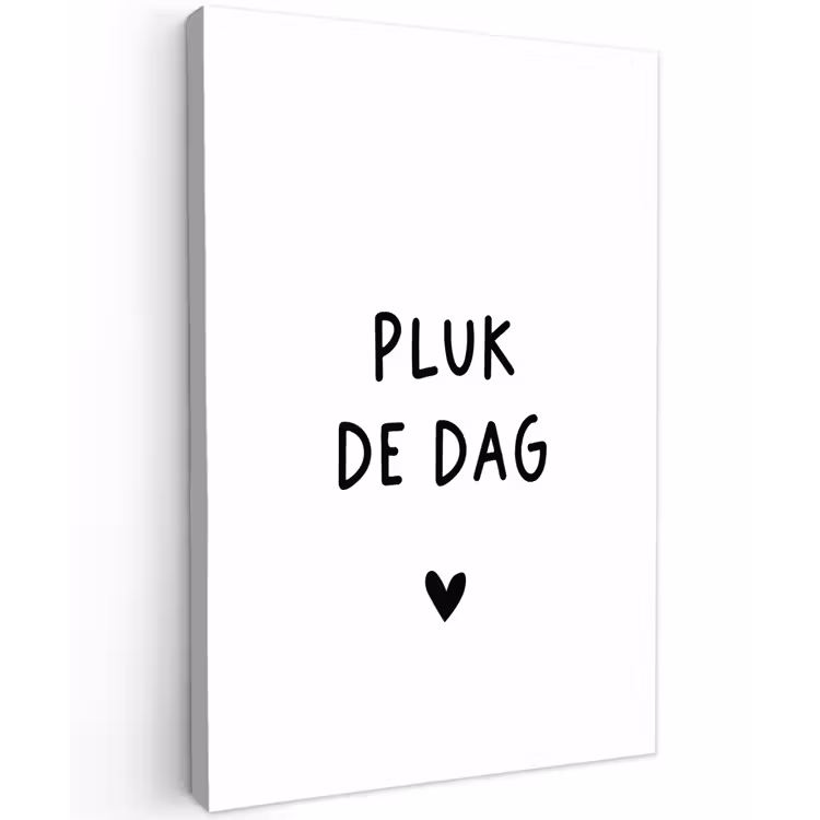 Buiten canvas - Spreuken - Pluk de dag - Quotes - Carpe diem — 1