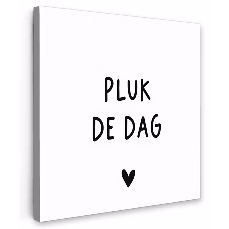 Buiten canvas - Spreuken - Quotes - Pluk de dag - Carpe diem — 1