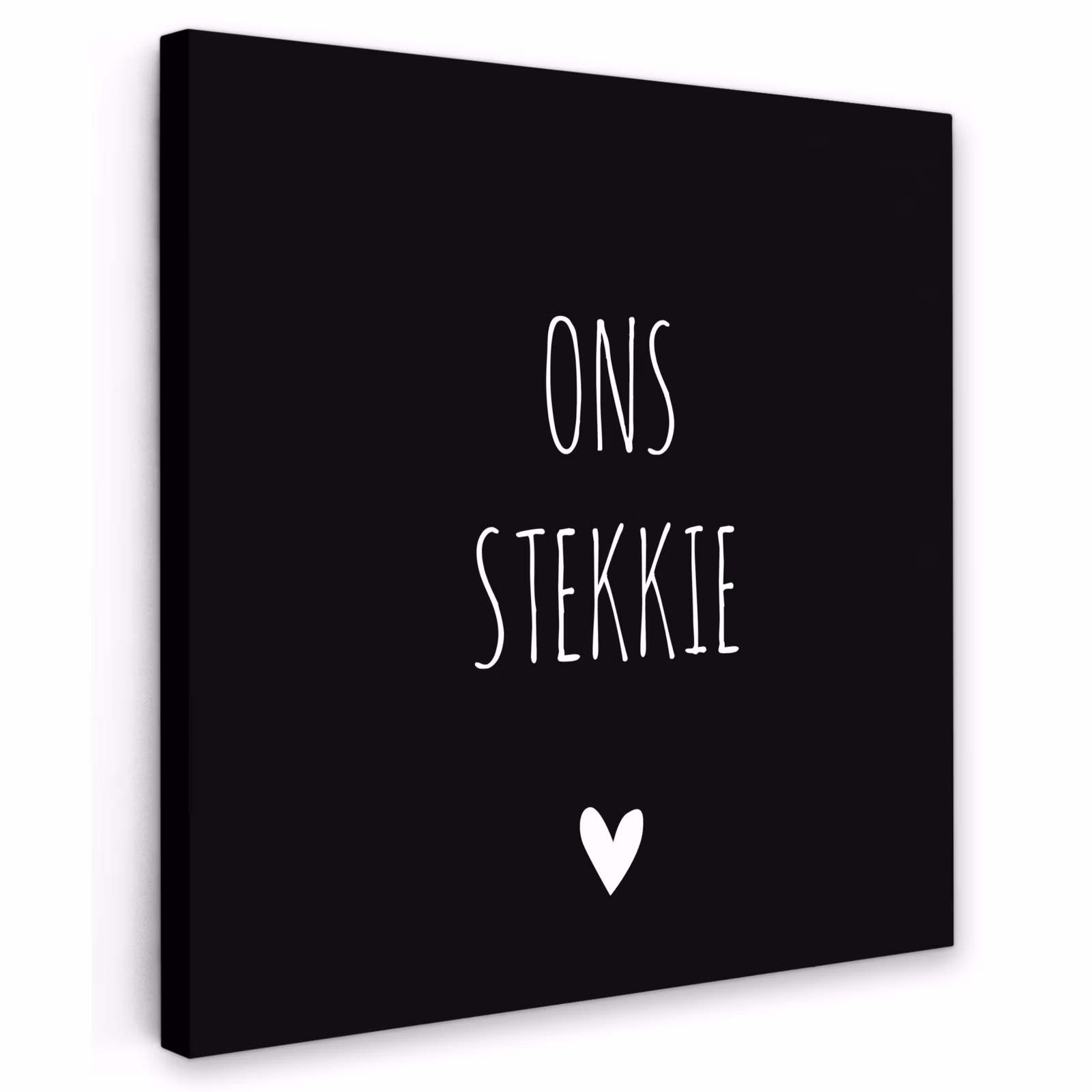 Buiten canvas - Quotes - Stekkie - Ons stekkie — 1