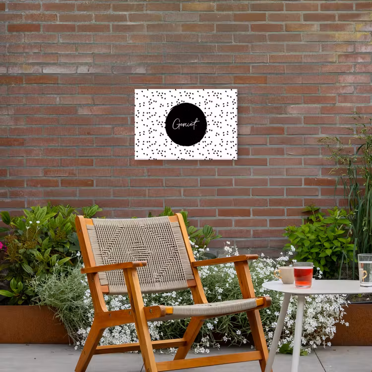 Buiten canvas - Quotes - Geniet - Zomer - Tekst — 2