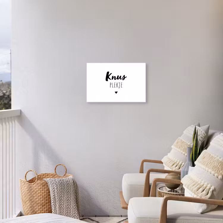 Buiten canvas - Quotes - Knus plekje - Tuin - Tekst — 4
