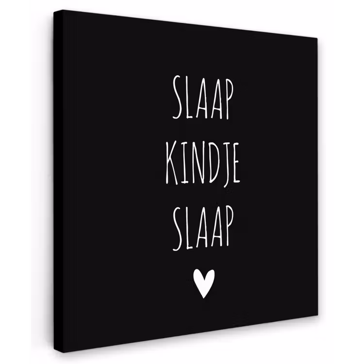 Buiten canvas - Quotes - Slaap kindje slaap - Spreuken — 1