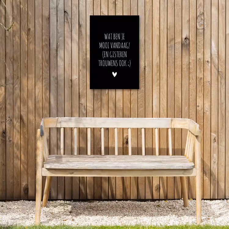 Buiten canvas - Quotes - Wat ben je mooi vandaag - Spreuken — 3