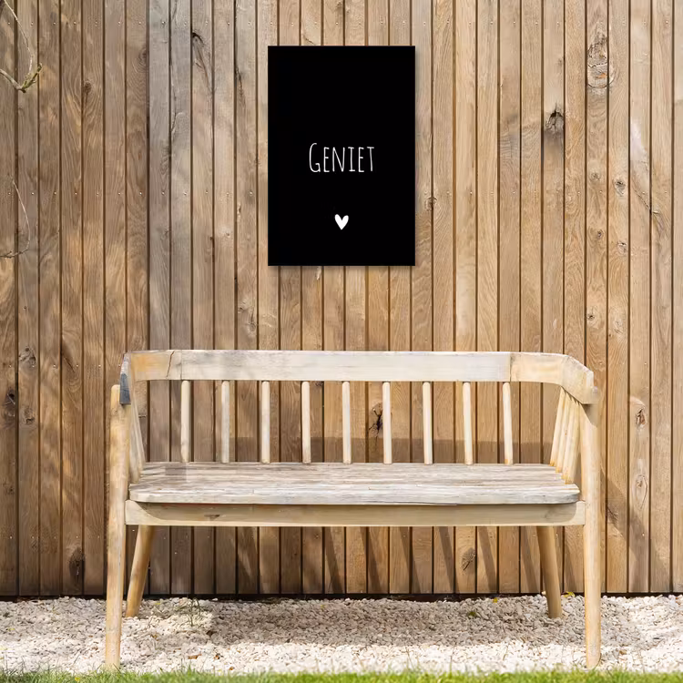 Buiten canvas - Spreuken - Geniet - Quotes — 3