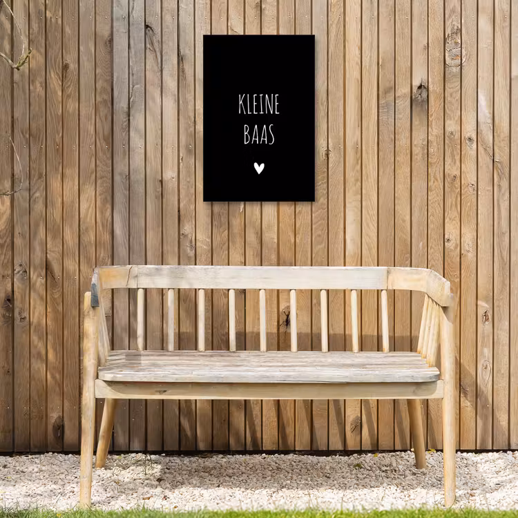 Buiten canvas - Spreuken - Kleine baas - Quotes — 3