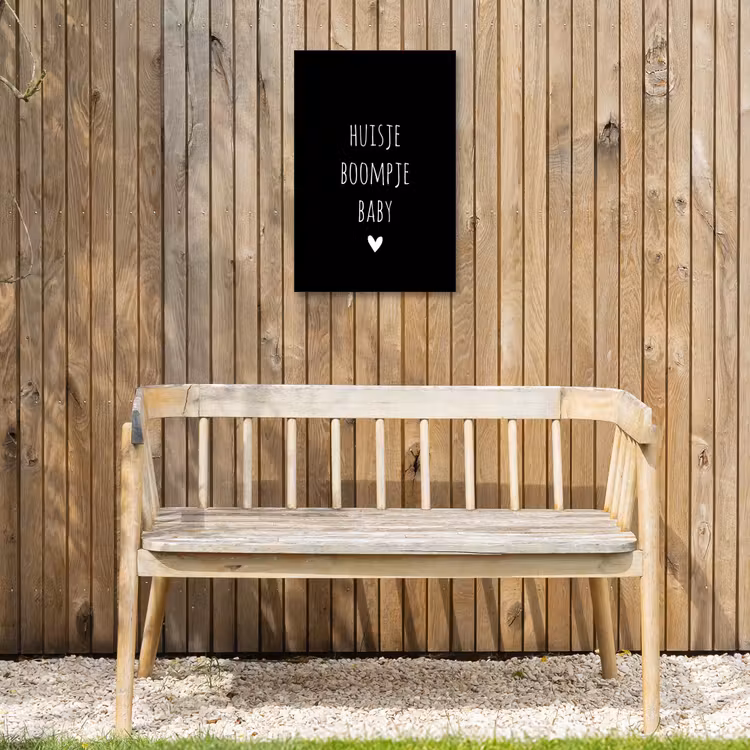 Buiten canvas - Quotes - Huisje boompje baby - Spreuken — 3