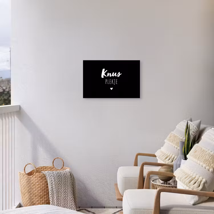 Buiten canvas - Thuis - Quotes - Knus plekje - Tekst — 4
