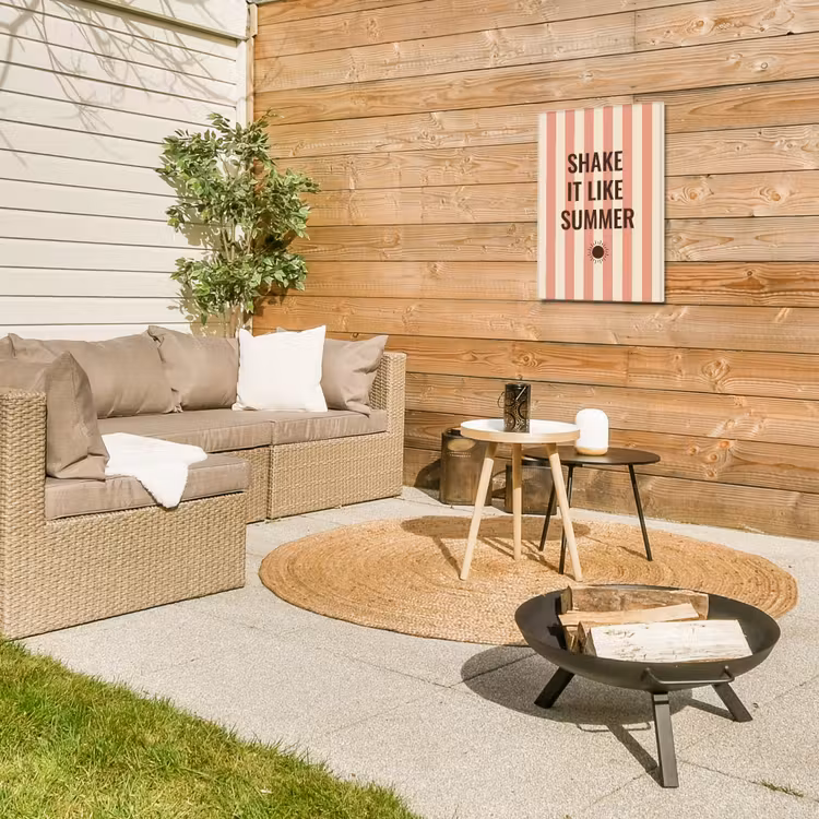 Buiten canvas - Zomer - Quote - Strepen — 5