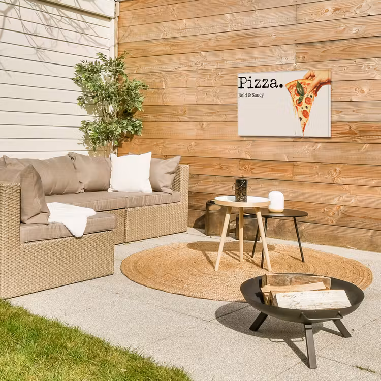Buiten canvas - Pizza - Kaas - Pepperoni — 5