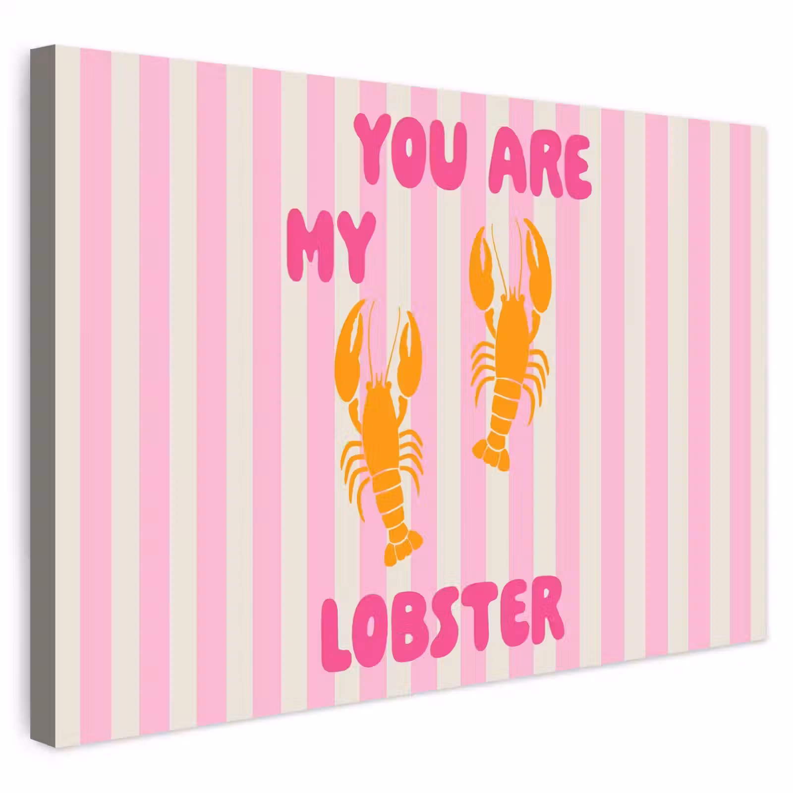 Buiten canvas - Lobster - Love - Valentijn — 1