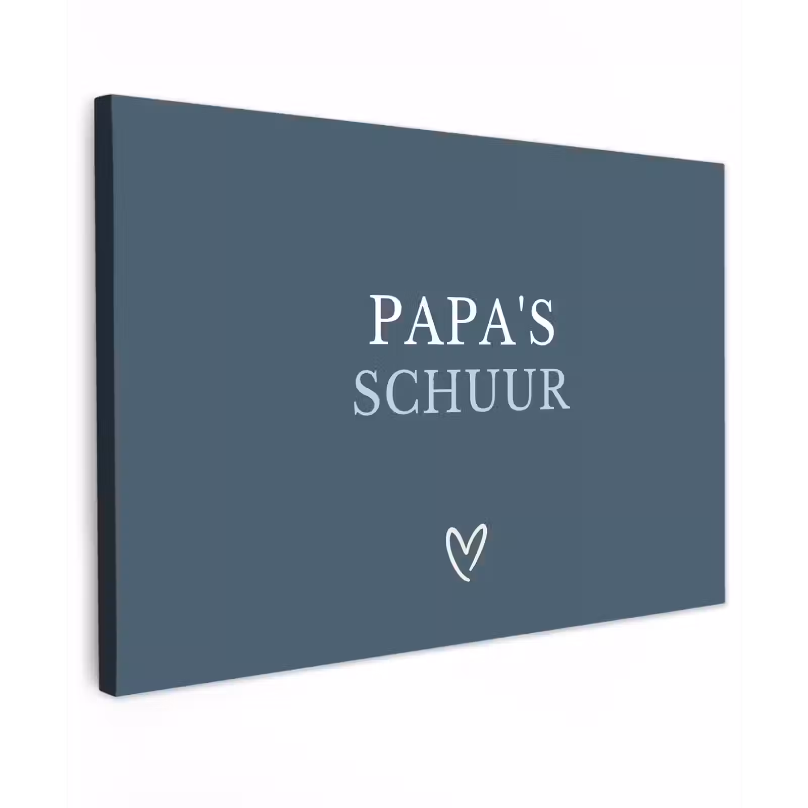 Buiten canvas - Papa's Schuur met Hart — 1