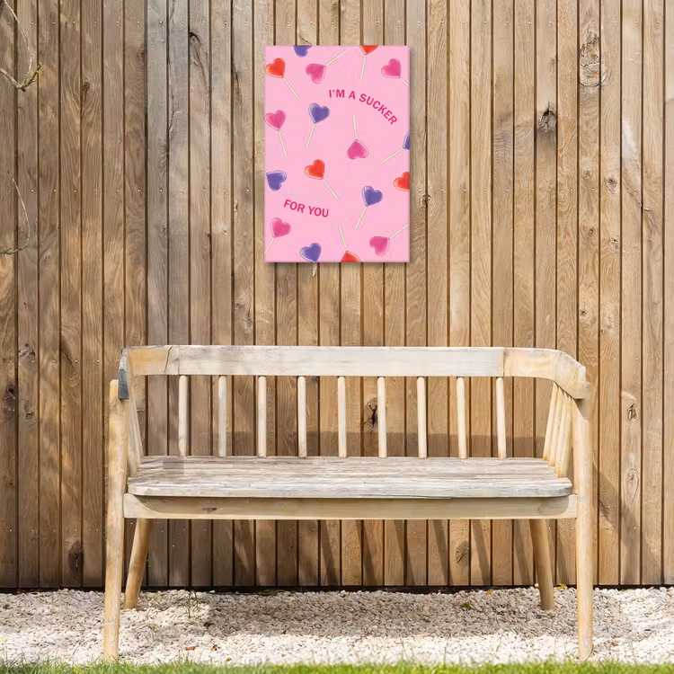 Buiten canvas - Lolly - Valentijn - Illustratie - Snoep — 3