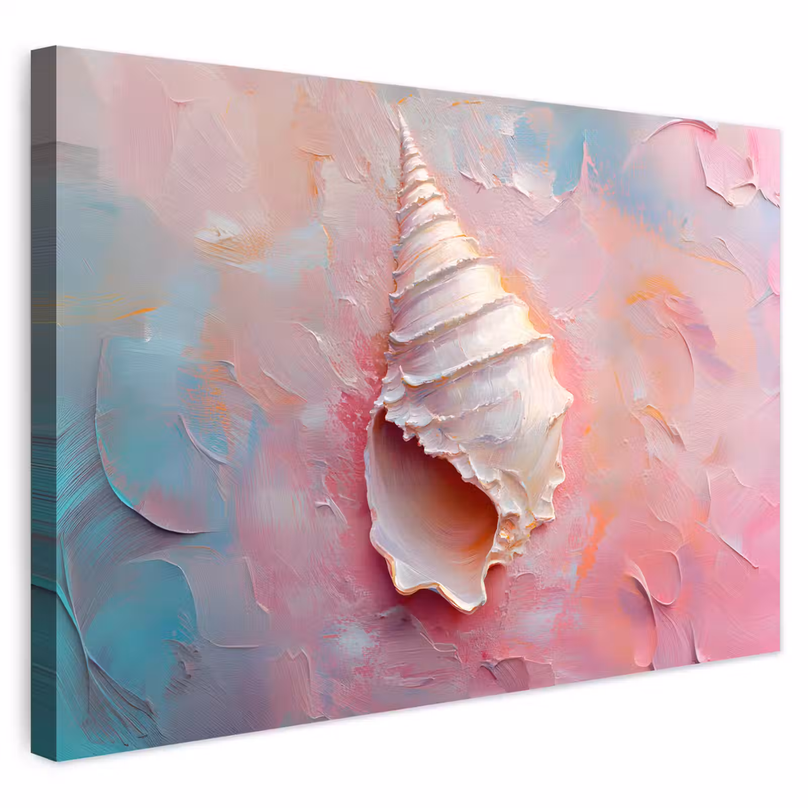 Buiten canvas - Schelp - Pastel - Pink — 1