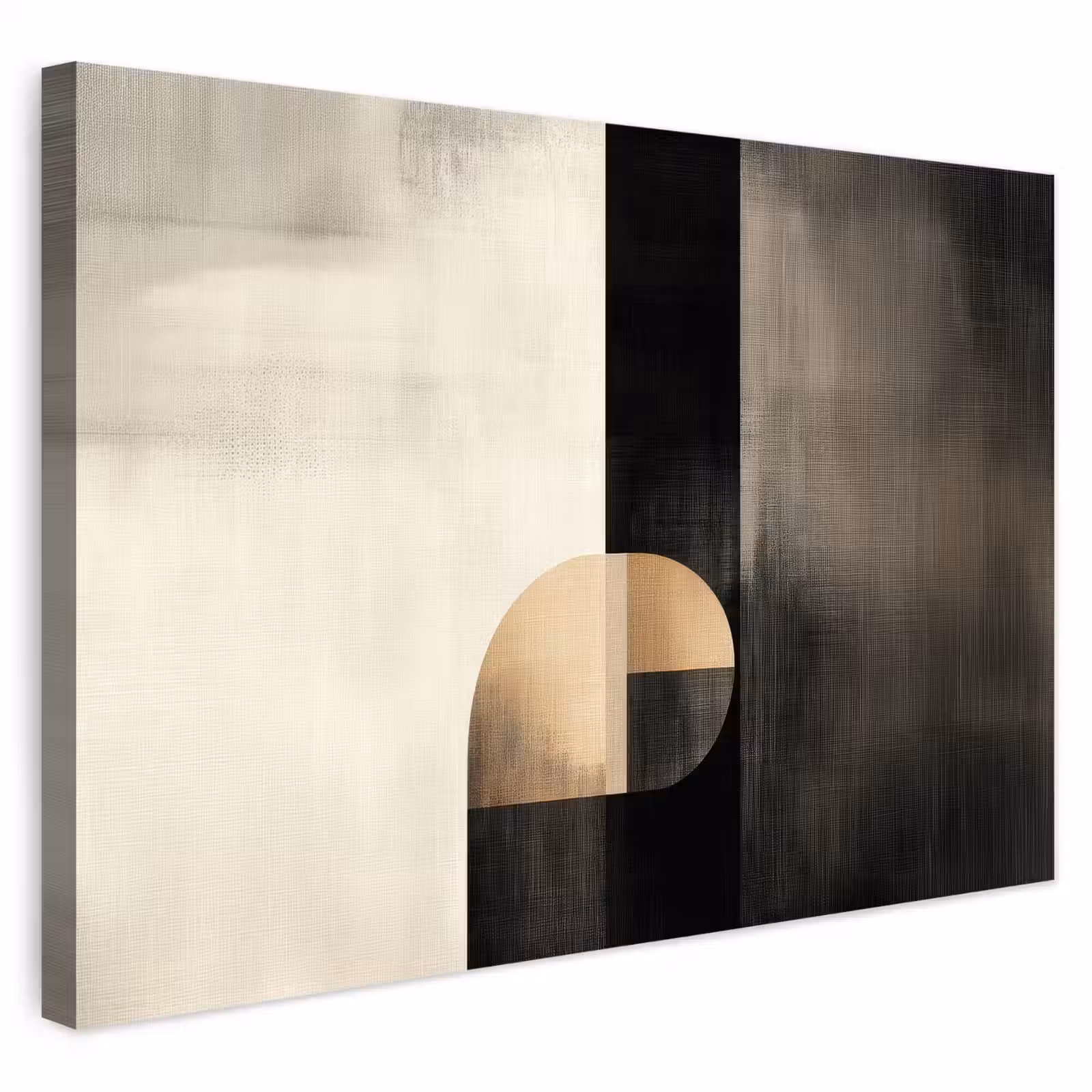 Buiten canvas - Vormen - Modern - Zwart — 1