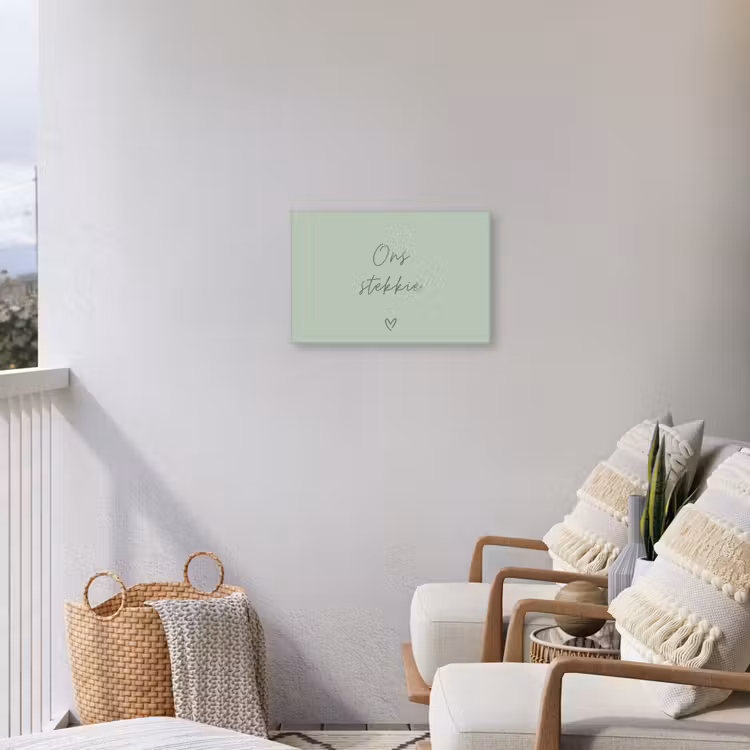 Buiten canvas - Ons Stekkie met Hart — 4